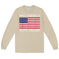 Mushroom pro america anti trump shirt   american usa flag resist t shirt Long Sleeve Tee - linhVisuals