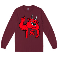 Burgundy glynn academy mascot Long Sleeve Tee - linhVisuals