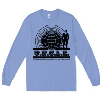 Colony Blue the man from uncle Long Sleeve Tee - linhVisuals