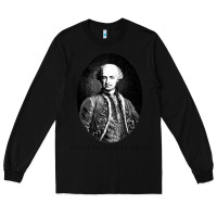 Black comte de saint germain occultist philosopher Long Sleeve Tee - linhVisuals