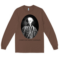 Chestnut comte de saint germain occultist philosopher Long Sleeve Tee - linhVisuals