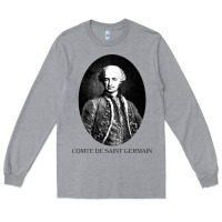 Heather Grey comte de saint germain occultist philosopher Long Sleeve Tee - linhVisuals