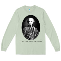Matcha comte de saint germain occultist philosopher Long Sleeve Tee - linhVisuals