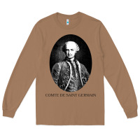 Toasted Coconut comte de saint germain occultist philosopher Long Sleeve Tee - linhVisuals