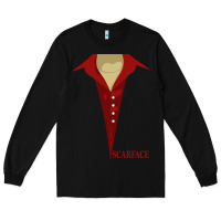 Black scarface Long Sleeve Tee - linhVisuals