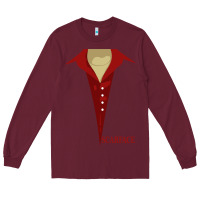 Burgundy scarface Long Sleeve Tee - linhVisuals