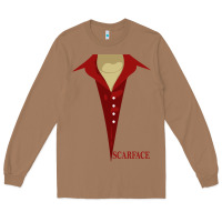 Toasted Coconut scarface Long Sleeve Tee - linhVisuals