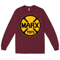Burgundy marx toys Long Sleeve Tee - linhVisuals