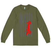 Army Green rc racing american flag radio control rc car t shirt Long Sleeve Tee - linhVisuals