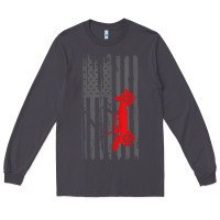 Smoke rc racing american flag radio control rc car t shirt Long Sleeve Tee - linhVisuals