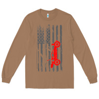 Toasted Coconut rc racing american flag radio control rc car t shirt Long Sleeve Tee - linhVisuals