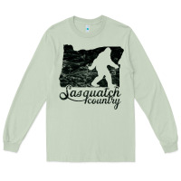 Matcha sasquatch country   sasquatch Long Sleeve Tee - linhVisuals