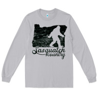 Moon Dust sasquatch country   sasquatch Long Sleeve Tee - linhVisuals