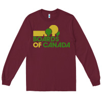 Burgundy boards of canada music Long Sleeve Tee - linhVisuals