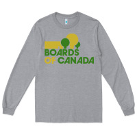 Heather Grey boards of canada music Long Sleeve Tee - linhVisuals