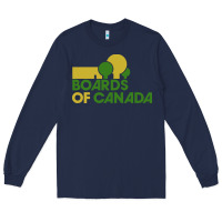 Navy boards of canada music Long Sleeve Tee - linhVisuals