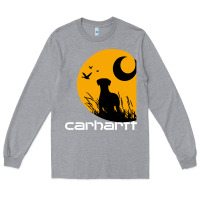 Heather Grey carhartt vintage company Long Sleeve Tee - linhVisuals