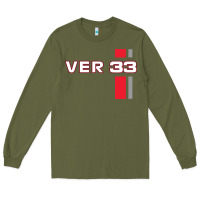 Army Green race 33 Long Sleeve Tee - linhVisuals