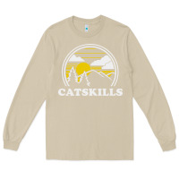 Mushroom catskills new york vintage Long Sleeve Tee - linhVisuals