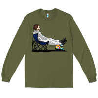 Army Green #formula 1 Long Sleeve Tee - linhVisuals