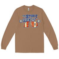 Toasted Coconut spirit of 76    bicentennial Long Sleeve Tee - linhVisuals