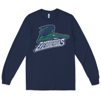 Navy florida everblades Long Sleeve Tee - linhVisuals