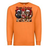 Carrot Merry Christmas Heifers Premium Sweatshirt - RanaPortraitStore