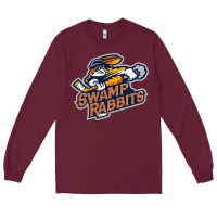 Burgundy greenville swamp rabbits Long Sleeve Tee - linhVisuals