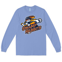 Colony Blue greenville swamp rabbits Long Sleeve Tee - linhVisuals