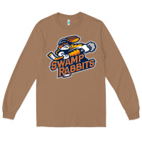 Toasted Coconut greenville swamp rabbits Long Sleeve Tee - linhVisuals