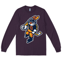 Plum greenville swamp rabbits Long Sleeve Tee - linhVisuals
