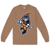 Toasted Coconut greenville swamp rabbits Long Sleeve Tee - linhVisuals
