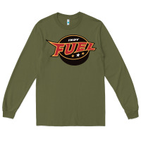 Army Green indy fuel Long Sleeve Tee - linhVisuals