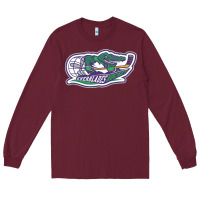 Burgundy florida everblades Long Sleeve Tee - linhVisuals