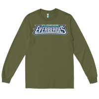 Army Green florida everblades Long Sleeve Tee - linhVisuals