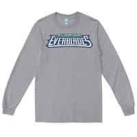 Heather Grey florida everblades Long Sleeve Tee - linhVisuals