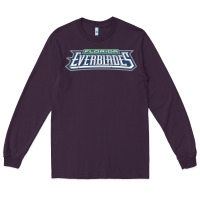 Plum florida everblades Long Sleeve Tee - linhVisuals