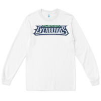 White florida everblades Long Sleeve Tee - linhVisuals
