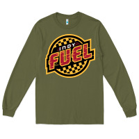 Army Green indy fuel Long Sleeve Tee - linhVisuals