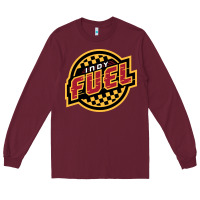 Burgundy indy fuel Long Sleeve Tee - linhVisuals