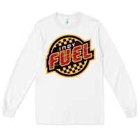 White indy fuel Long Sleeve Tee - linhVisuals