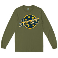 Army Green norfolk admirals Long Sleeve Tee - linhVisuals
