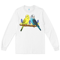 Cute Budgies Long Sleeve Tee | Teevron