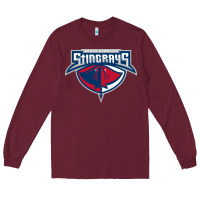 Burgundy south carolina stingrays Long Sleeve Tee - linhVisuals