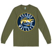 Army Green toledo walleye Long Sleeve Tee - linhVisuals