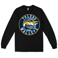Black toledo walleye Long Sleeve Tee - linhVisuals