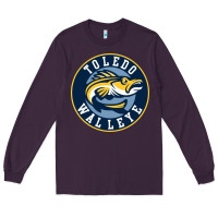 Plum toledo walleye Long Sleeve Tee - linhVisuals