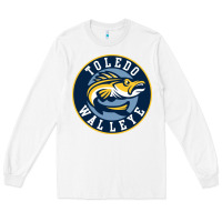 White toledo walleye Long Sleeve Tee - linhVisuals