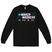 Black MARCH MADNESS Long Sleeve Tee - linhVisuals