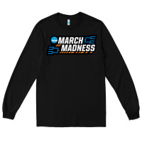 Black MARCH MADNESS Long Sleeve Tee - linhVisuals